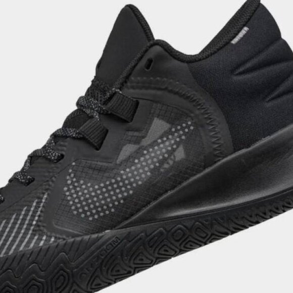 NIKE Kyrie Flytrap V Black Black Cool Grey Size 12 Color Black